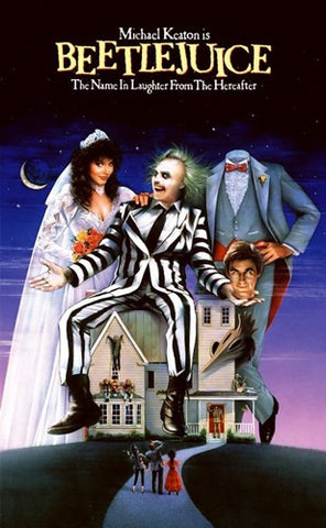 Beetlejuice Movie Poster Print