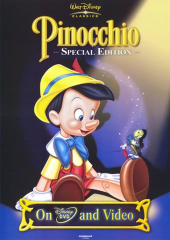 Pinocchio Movie Poster Print