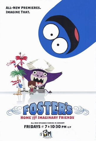 Foster's Home for Imaginary Friends Movie Poster Print