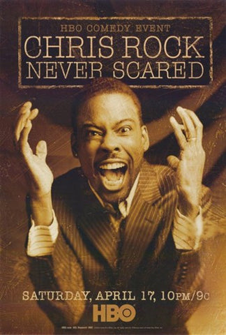Chris Rock: Never Scared Movie Poster Print