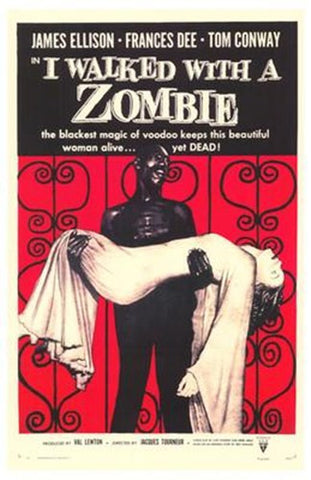 I Walked with a Zombie Movie Poster Print