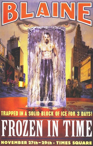 David Blaine: Frozen in Time Movie Poster Print