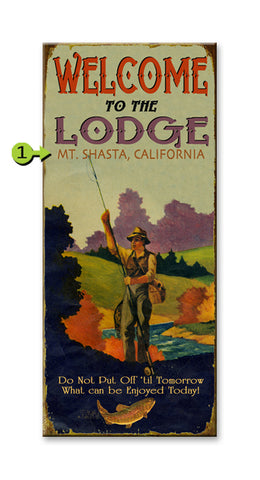Welcome to the Lodge Metal 10.5x24