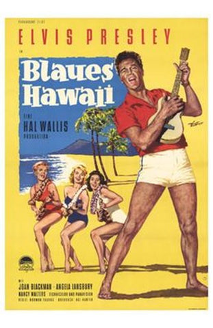 Blue Hawaii Movie Poster Print