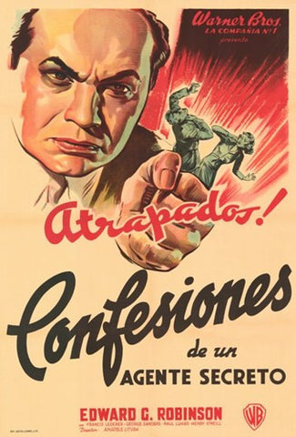 Confessions of a Nazi Spy Movie Poster Print