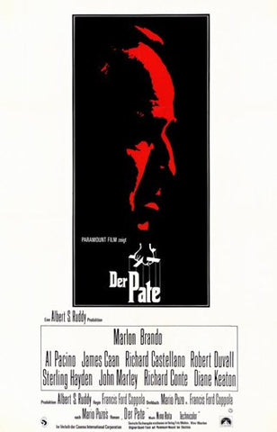 The Godfather Movie Poster Print