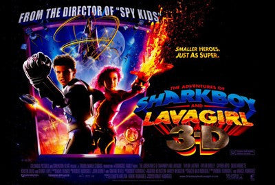 The Adventures of Shark Boy & Lava Girl in 3-D Movie Poster Print