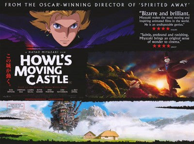 Howl's Moving Castle Movie Poster Print