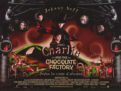 Charlie and the Chocolate Factory Movie Poster Print