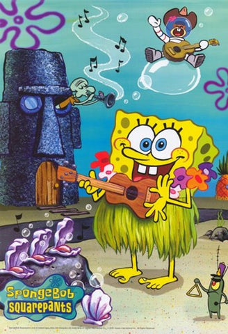 SpongeBob SquarePants Movie Poster Print