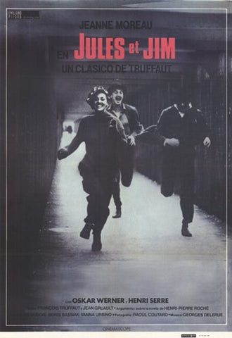 Jules and Jim Movie Poster Print
