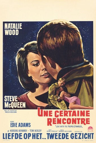 Love With the Proper Stranger Movie Poster Print