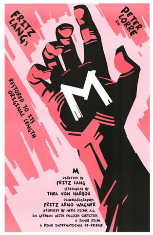 M Movie Poster Print