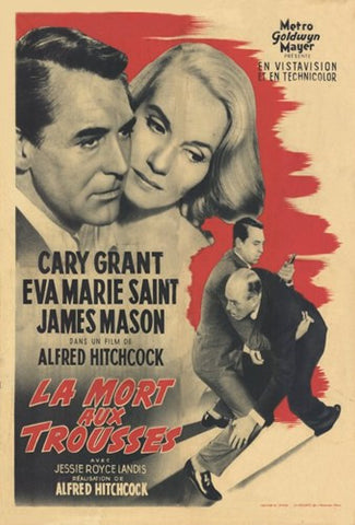 North By Northwest Movie Poster Print