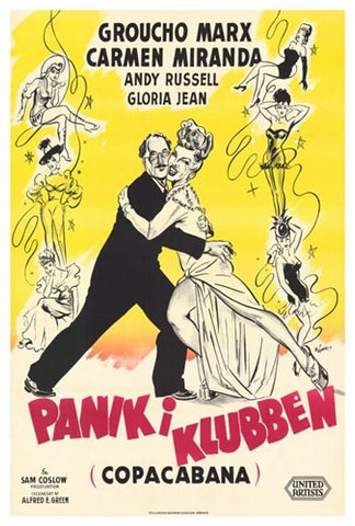 Copacabana Movie Poster Print