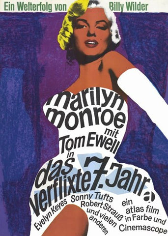 The Seven Year Itch Movie Poster Print