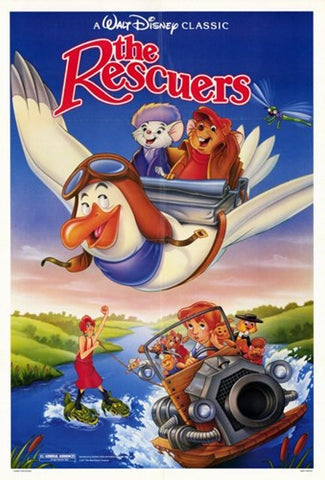 The Rescuers Movie Poster Print