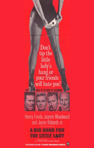 A Big Hand for the Little Lady Movie Poster Print