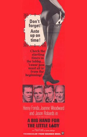 A Big Hand for the Little Lady Movie Poster Print