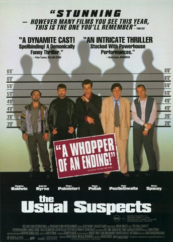 The Usual Suspects Movie Poster Print