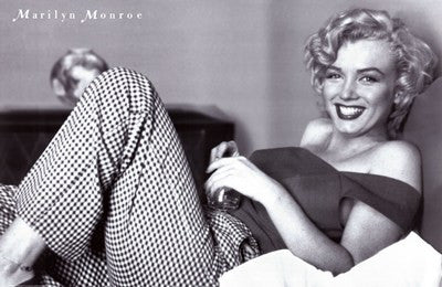 Marilyn Monroe - Pajamas Movie Poster Print