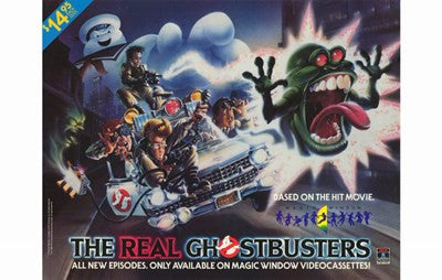 The Real Ghostbusters Movie Poster Print
