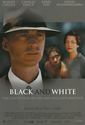 Black and White Movie Poster Print