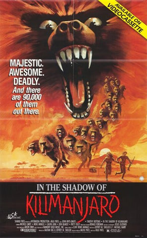 In the Shadow of Kilimanjaro Movie Poster Print