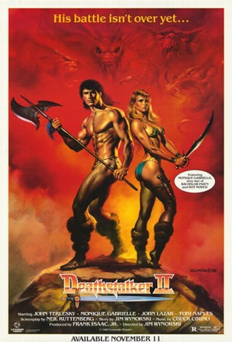 Deathstalker II Movie Poster Print