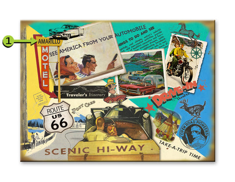 Scenic Hi-Way Metal 23x31