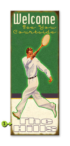 Tennis (Male) Metal 17x44
