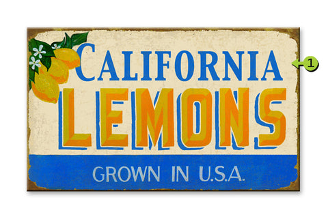 Lemons Metal 28x48