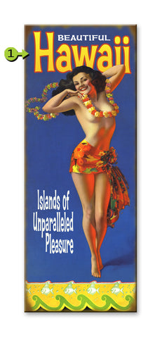 Islands of Pleasure... (Select your favorite island) Metal 14x36