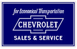 General Motors GMC-25 44" Chevrolet Sales & Service
