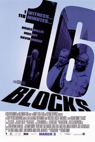 16 Blocks Movie Poster Print