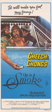 Cheech and Chong's Up in Smoke Movie Poster Print
