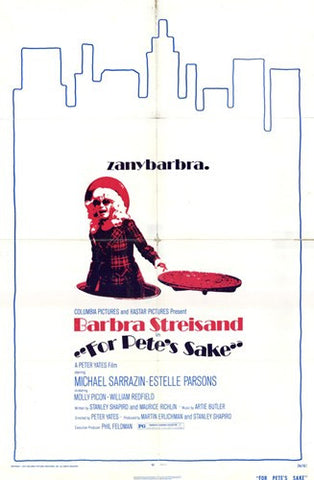 For Pete's Sake Movie Poster Print