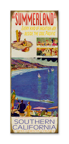 Retro California Sign (Sign is Perfect