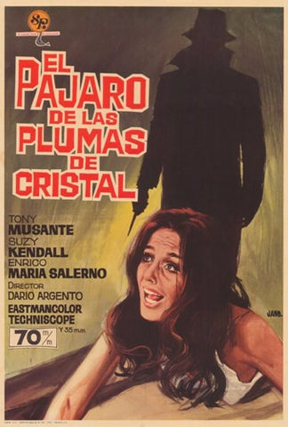 Bird with the Glass Feathers Movie Poster Print