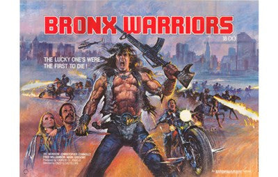 1990: The Bronx Warriors Movie Poster Print