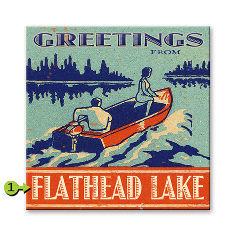 Greetings from the Lake Wood 18x18