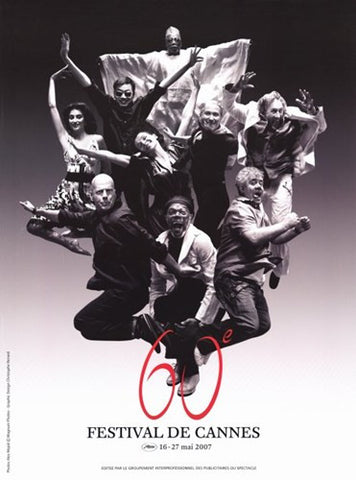 Cannes Film Festival Movie Poster Print