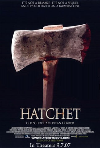 Hatchet Movie Poster Print