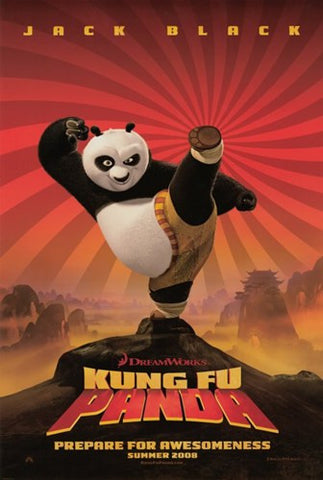 Kung Fu Panda Movie Poster Print