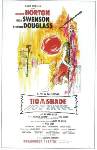 110 In the Shade (Broadway) Movie Poster Print