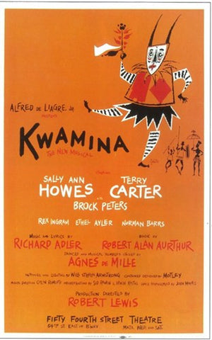 Kwamina (Broadway) Movie Poster Print
