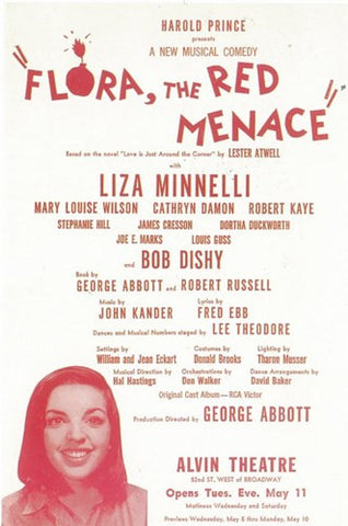 Flora the Red Menace (Broadway) Movie Poster Print