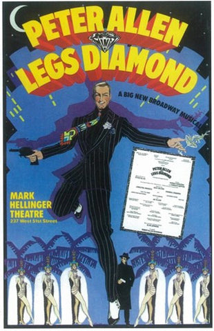Legs Diamond (Broadway) Movie Poster Print