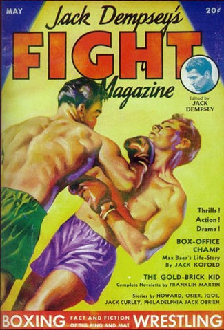 Jack Dempsey's Fight Magazine (Pulp) Movie Poster Print