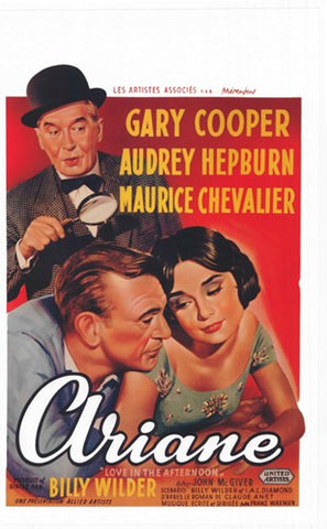 Love in the Afternoon Movie Poster Print